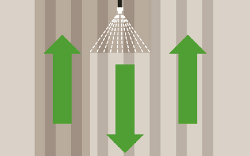 Levitä RECKLI RELEASE tasaisesti limittäisin vedoin.